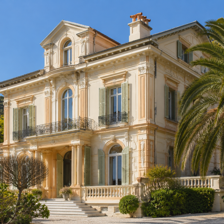 Villa Belle Époque à Beaulieu-sur-Mer, isolation thermique et phonique par RDA-06 Côte d'Azur
